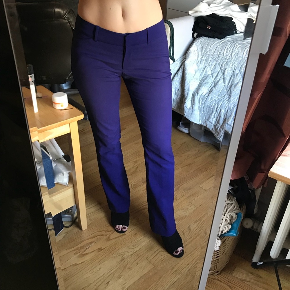 Royal blue work pants